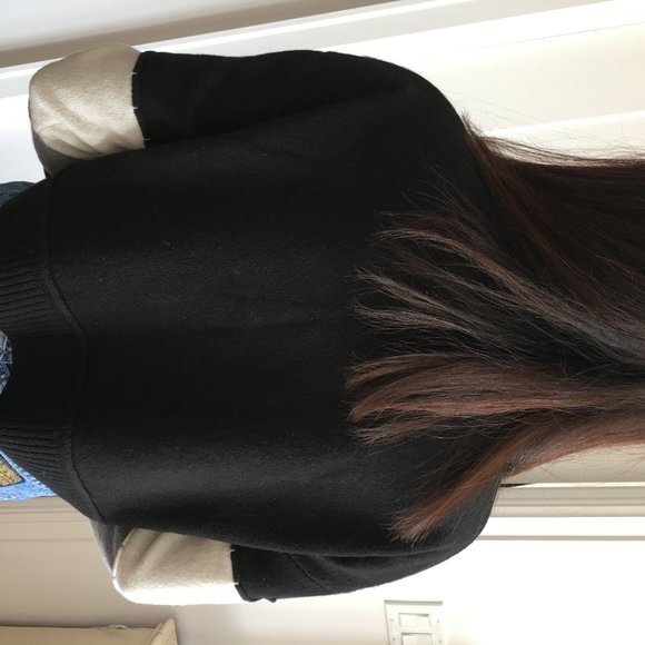 collage crewneck sweater black white grey - Picture 3 of 3